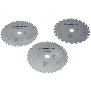 Bosch Accessoires pro wood cirkelzaagbladen 165mm 3 stuks cordless - 2608644730 Bosch Accessoires pro wood cirkelzaagbladen 165mm 3 stuks cordless - 2608644730
