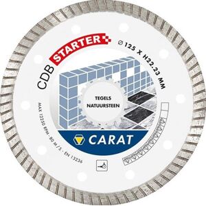 Carat csmm115300 diamantzaagblad voor droogzagen - 125x22,23x10mm - tegels/natuursteen - csmm125300 Carat csmm115300 diamantzaagblad voor droogzagen - 125x22,23x10mm - tegels/natuursteen - csmm125300