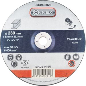 Connex afbraamschijf metaal 230mm - cox938023 Connex afbraamschijf metaal 230mm - cox938023