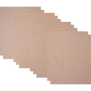 Connex schuurpapier set flint 10st - cox980100 Connex schuurpapier set flint 10st - cox980100