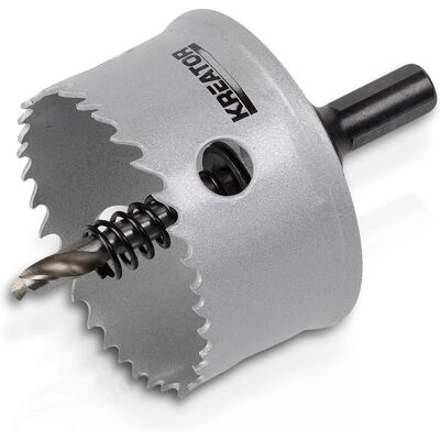 Kreator 60mm Bi-Metalen Ringzaag - Hout, Metaal, Gips Kreator 60mm Bi-Metalen Ringzaag - Hout, Metaal, Gips
