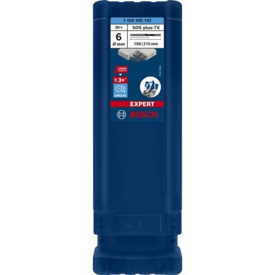 Bosch expert sds plus-7x hamerboor 6 x 150 x 215 mm, 30 stuks Bosch expert sds plus-7x hamerboor 6 x 150 x 215 mm, 30 stuks