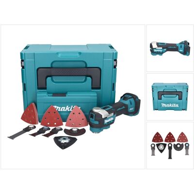 Makita Multitool met Snelle Wisselbare Zaagbladen - Draadloos, 18V Makita Multitool met Snelle Wisselbare Zaagbladen - Draadloos, 18V