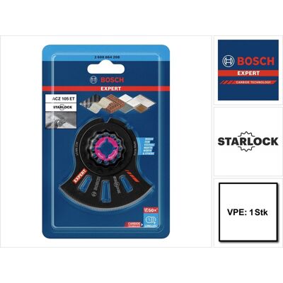 Bosch Expert ACZ 105 ET Zaagblad - MultiMaterial Segment, Starlock Bosch Expert ACZ 105 ET Zaagblad - MultiMaterial Segment, Starlock