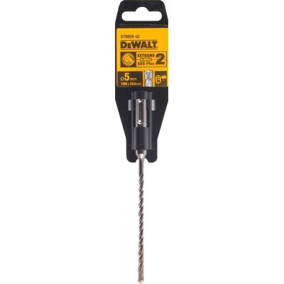 DeWalt DT9505-QZ Extreme 2 SDS Plus Boor - 5mm x 160mm DeWalt DT9505-QZ Extreme 2 SDS Plus Boor - 5mm x 160mm