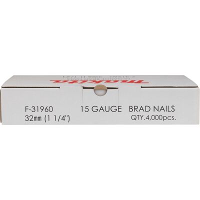 Makita AF635 - Gegalvaniseerde 15GA Nieten 32-64mm Verpakking 4000 Makita AF635 - Gegalvaniseerde 15GA Nieten 32-64mm Verpakking 4000