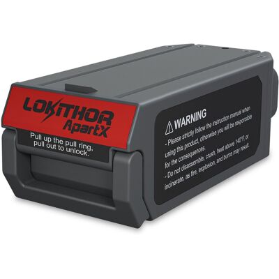 Lokithor lifepo4 batterij - 12v 2500a - voor apartx jumpstarter & compressor Lokithor lifepo4 batterij - 12v 2500a - voor apartx jumpstarter & compressor