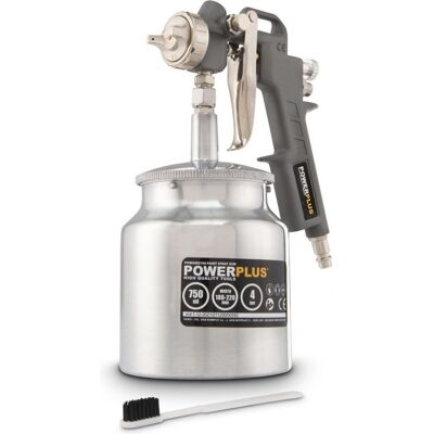 Varo Powerplus Spuitpistool - Verf, Luchtcompressor, 0,75L Varo Powerplus Spuitpistool - Verf, Luchtcompressor, 0,75L