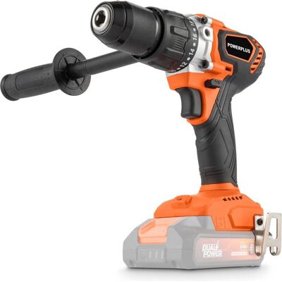 Powerplus Dual power accu klopboormachine powdp15250 - 3 in 1: boren hamerboren en schroeven, 20 v boormachine,120 nm, links en rechts schroeven, zonder accu en lader Powerplus Dual power accu klopboormachine powdp15250 - 3 in 1: boren hamerboren en schroeven, 20 v boormachine,120 nm, links en rechts schroeven, zonder accu en lader