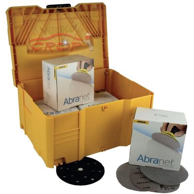 Mirka abranet nc schuurschijven 150mm voor aluminium - p320 Mirka abranet nc schuurschijven 150mm voor aluminium - p320