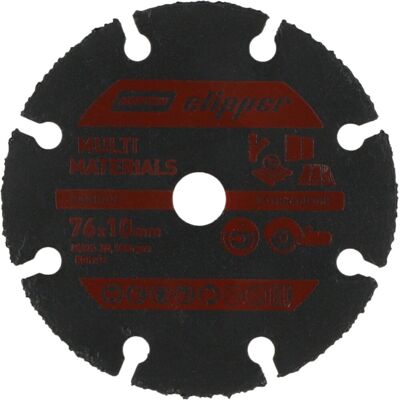 Symantec Norton Clipper multi materials - carbide doorslijpschijf - 76mm - voor de haakse slijper Symantec Norton Clipper multi materials - carbide doorslijpschijf - 76mm - voor de haakse slijper