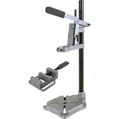 Wolfcraft - boorstandaard met bankschroef voor boormachine - tafelboormachine - kolomboor - machineklem - 3406301 Wolfcraft - boorstandaard met bankschroef voor boormachine - tafelboormachine - kolomboor - machineklem - 3406301