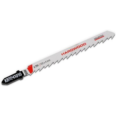 Kreator decoupeerzaagblad - 4mm stap - 100mm lengte - 2 stuks Kreator decoupeerzaagblad - 4mm stap - 100mm lengte - 2 stuks