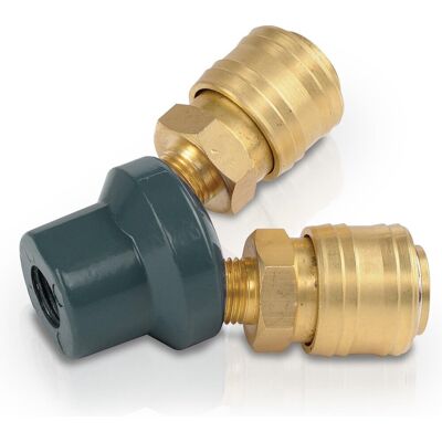 Powerplus powair0257 compressor koppelingen - vrouwelijk schroefdraad 1/4" - 1x - koper Powerplus powair0257 compressor koppelingen - vrouwelijk schroefdraad 1/4" - 1x - koper