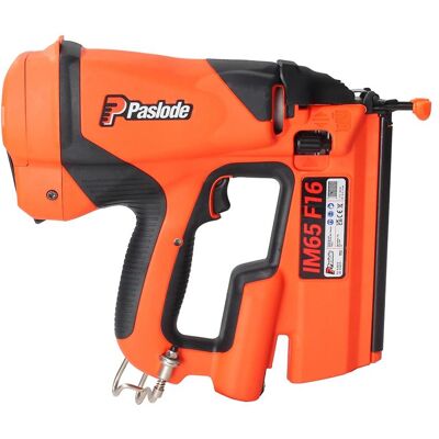 Paslode IM65 F16 Lithium Nagelmachine - Precies, Lange Batterij, Gas Paslode IM65 F16 Lithium Nagelmachine - Precies, Lange Batterij, Gas