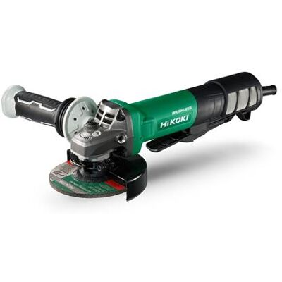Hikoki 125mm Hoekslijper - 1320W, Soft start, Veiligheid Hikoki 125mm Hoekslijper - 1320W, Soft start, Veiligheid