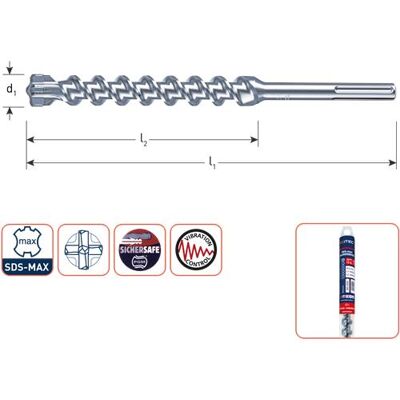 Rotec Sds max-boor 550/670 28mm Rotec Sds max-boor 550/670 28mm