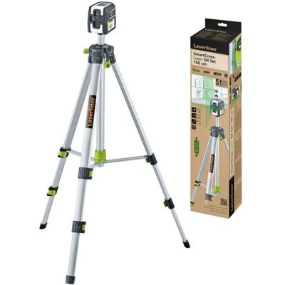 Laserliner smartcross-laser groene kruislijnlaser gx 150 cm set - 036.734e Laserliner smartcross-laser groene kruislijnlaser gx 150 cm set - 036.734e