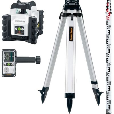 Laserliner quadrum compact g 210 set 165 cm 2 x lithium remote - 053.610a Laserliner quadrum compact g 210 set 165 cm 2 x lithium remote - 053.610a
