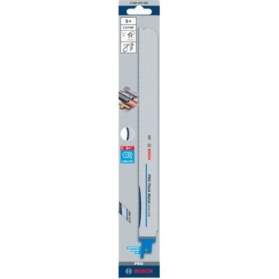 Bosch Accessoires pro thick metal precise s1237hbf zaagblad 1 1 x 25 x 300 mm 5-delig - 2608659000 Bosch Accessoires pro thick metal precise s1237hbf zaagblad 1 1 x 25 x 300 mm 5-delig - 2608659000