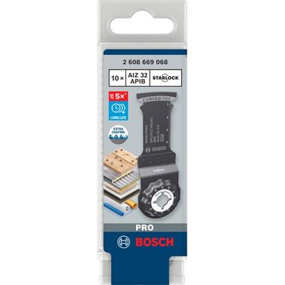 Accessoires Bosch pro aiz 32 apib mes voor multifunctioneel gereedschap 32 x ... Accessoires Bosch pro aiz 32 apib mes voor multifunctioneel gereedschap 32 x ...