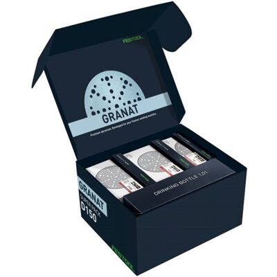 Festool Granat Super Pack - Schuurmiddelen - P80, P120, P180 Festool Granat Super Pack - Schuurmiddelen - P80, P120, P180