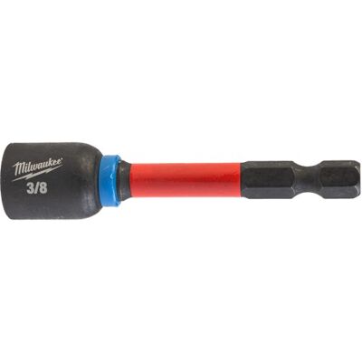 Milwaukee Accessoires slagdop magnetic shockwave™ 3/8" x 65 mm - 4932492440 Milwaukee Accessoires slagdop magnetic shockwave™ 3/8" x 65 mm - 4932492440
