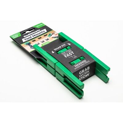 StealthMounts Gereedschapshouder - Groen voor Hikoki/Metabo HPT/Hitachi 18V (4 stuks) StealthMounts Gereedschapshouder - Groen voor Hikoki/Metabo HPT/Hitachi 18V (4 stuks)