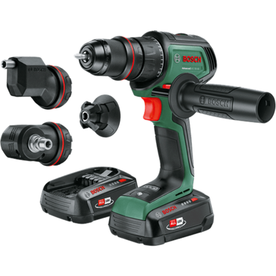 Bosch Groen advanceddrill 18v-80 quicksnap accuschroefboormachine 45-min. lader (al 18v-44) en 2x 18 v li-ion accu's (2,5 ah)) - 06039e2004 Bosch Groen advanceddrill 18v-80 quicksnap accuschroefboormachine 45-min. lader (al 18v-44) en 2x 18 v li-ion accu's (2,5 ah)) - 06039e2004