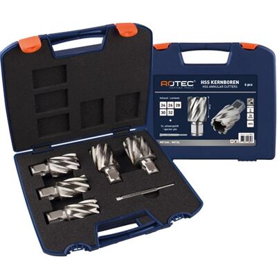 Rotec hss kernborenset silver-line '536w', wld 19, 6-dlg, ø24-32 - 536.9006 Rotec hss kernborenset silver-line '536w', wld 19, 6-dlg, ø24-32 - 536.9006