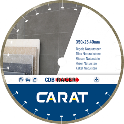 Carat cdbm350400 racer diamantzaagblad 350 x 25,40 tegels/natuursteen - cdbm350400 Carat cdbm350400 racer diamantzaagblad 350 x 25,40 tegels/natuursteen - cdbm350400