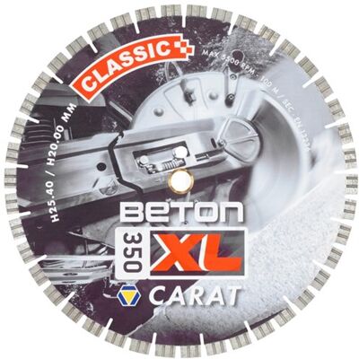 Carat CSCXL35042 Diamantzaagblad - 350x25,40/20mm - Beton Carat CSCXL35042 Diamantzaagblad - 350x25,40/20mm - Beton