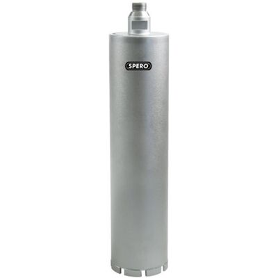 Spero beton diamantboor dunwandig 131mm r1/2 nat gebruik lengte 300mm - spc-210731 Spero beton diamantboor dunwandig 131mm r1/2 nat gebruik lengte 300mm - spc-210731