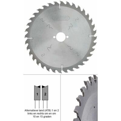 Spero 250mm hout tct zaagblad 36 tands - asgat 30mm - spw-250-36-30 Spero 250mm hout tct zaagblad 36 tands - asgat 30mm - spw-250-36-30