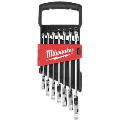 Milwaukee 4932478557 Gereedschapsset - Chroom-vanadium - Ratchet 144 Tanden Milwaukee 4932478557 Gereedschapsset - Chroom-vanadium - Ratchet 144 Tanden