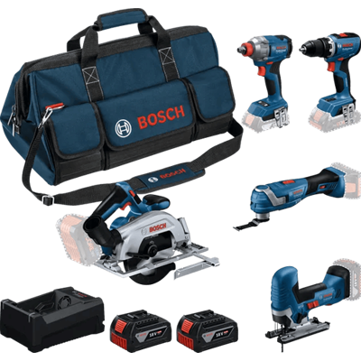 Blauw Bosch professional 5-toolkit 18v - gereedschap combiset - gsr 18v-65 - gdx 18v-285 - gks 18v-57-2 - gop 18v-34 - gst 18v-125 s - gba 18v 5.0 ah - gal 12v/18v-80 lader Blauw Bosch professional 5-toolkit 18v - gereedschap combiset - gsr 18v-65 - gdx 18v-285 - gks 18v-57-2 - gop 18v-34 - gst 18v-125 s - gba 18v 5.0 ah - gal 12v/18v-80 lader