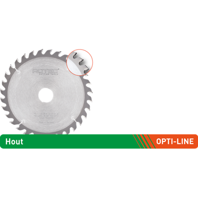 Rotec opti-line hm cirkelzaagblad voor accu-machines z=18 wz ø136x1,5x20 - 553.0036 Rotec opti-line hm cirkelzaagblad voor accu-machines z=18 wz ø136x1,5x20 - 553.0036