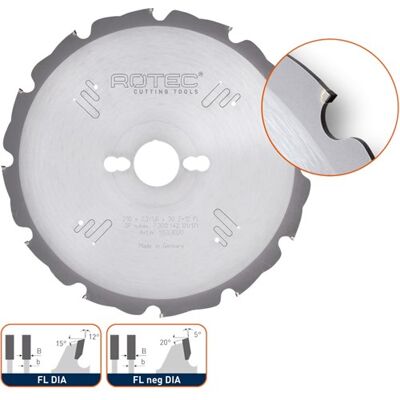 Rotec pkd zaagblad diamond, ø160x2,2x20mm z=8 fl dia - 5533005 Rotec pkd zaagblad diamond, ø160x2,2x20mm z=8 fl dia - 5533005