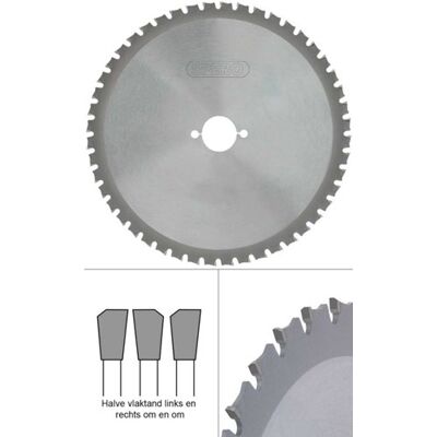 Spero 60tx255mm metaal tct zaagblad - asgat 30mm - spm-255-60-30 Spero 60tx255mm metaal tct zaagblad - asgat 30mm - spm-255-60-30
