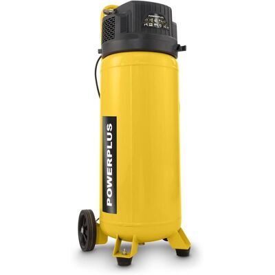 Powerplus - yellow - powx17500 - geborsteld - compressor - geen olie 1500w 50l Powerplus - yellow - powx17500 - geborsteld - compressor - geen olie 1500w 50l