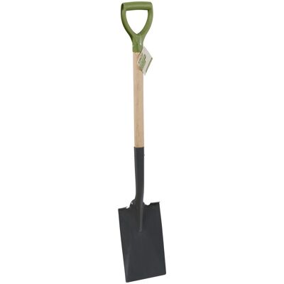 Kinzo tuinspade 105 cm - stevige spade met houten steel en ergonomisch handvat - schop voor tuinwerk, grondbewerking en boomwortels - tuinschop van metaal Kinzo tuinspade 105 cm - stevige spade met houten steel en ergonomisch handvat - schop voor tuinwerk, grondbewerking en boomwortels - tuinschop van metaal
