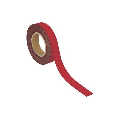 MAUL Magneetband 6524525 rood 10 meter MAUL Magneetband 6524525 rood 10 meter
