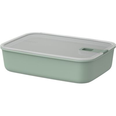 Mepal vershouddoos easyclip - 2.25 l - vershoudbakjes met schuifsluiting - geschikt voor magnetron. stoomoven. koelkast en vriezer - nordic sage Mepal vershouddoos easyclip - 2.25 l - vershoudbakjes met schuifsluiting - geschikt voor magnetron. stoomoven. koelkast en vriezer - nordic sage