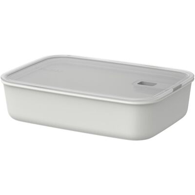 Mepal vershouddoos easyclip - 2.25 l - vershoudbakjes met schuifsluiting - geschikt voor magnetron. stoomoven. koelkast en vriezer - nordic white Mepal vershouddoos easyclip - 2.25 l - vershoudbakjes met schuifsluiting - geschikt voor magnetron. stoomoven. koelkast en vriezer - nordic white