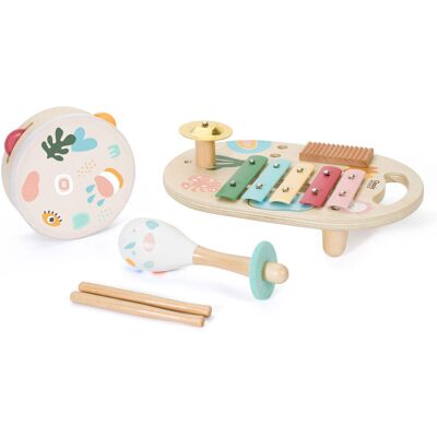 Classic World houten muziekinstrumenten set iris Classic World houten muziekinstrumenten set iris