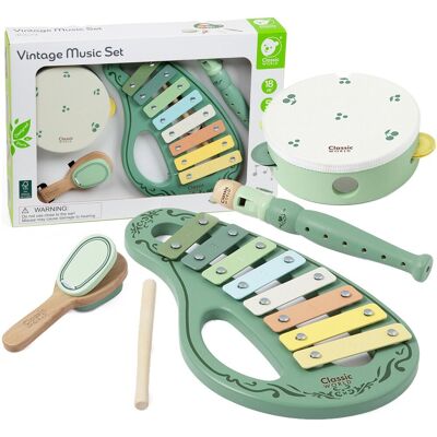 Classic World - 5-piece wooden music set - Hout - Speelset Classic World - 5-piece wooden music set - Hout - Speelset