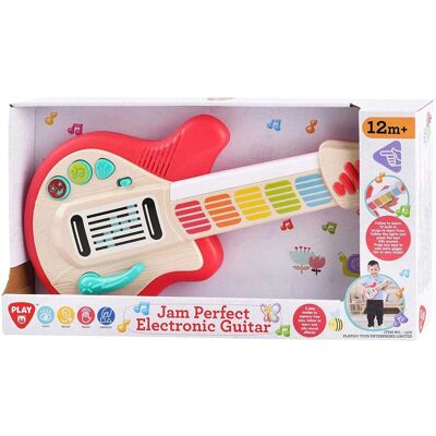 Playgo elektrische gitaar jam perfect Multi kleuren Playgo elektrische gitaar jam perfect Multi kleuren