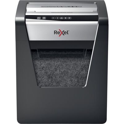 Rexel momentum m510 papierversnipperaar - p5 microsnippers - tot 10 vel - 23l - zwart Rexel momentum m510 papierversnipperaar - p5 microsnippers - tot 10 vel - 23l - zwart