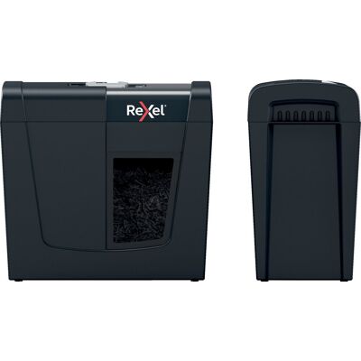 Rexel secure x6 papierversnipperaar - p4 snippers - tot 6 vel - 10l - zwart Rexel secure x6 papierversnipperaar - p4 snippers - tot 6 vel - 10l - zwart