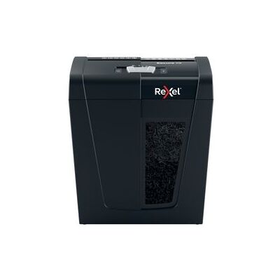 Rexel secure x8 stille papierversnipperaar - p4 snippers - tot 8 vel - 14l - zwart Rexel secure x8 stille papierversnipperaar - p4 snippers - tot 8 vel - 14l - zwart